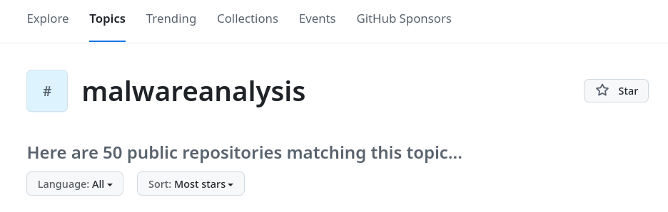 Searching Github